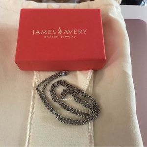 NWOT James Avery Sterling Silver Medium Spiga Chain 22”